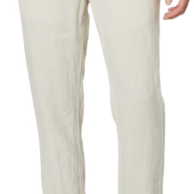 Men's Linen Drawstring Pants