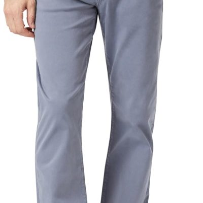 Classic Men's Straight Leg Jeans, Mid-Rise Relaxed Fit Jeans for Men