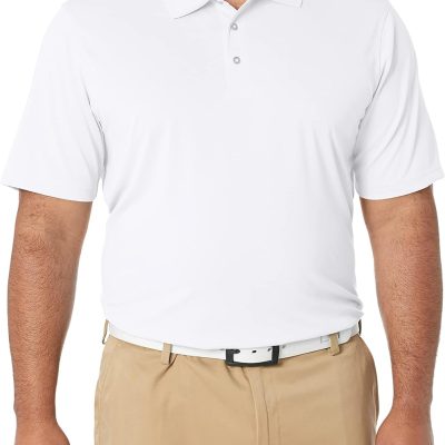 Men Golf Polo Shirt, Moisture-Wicking Quick Dry, Short Sleeve
