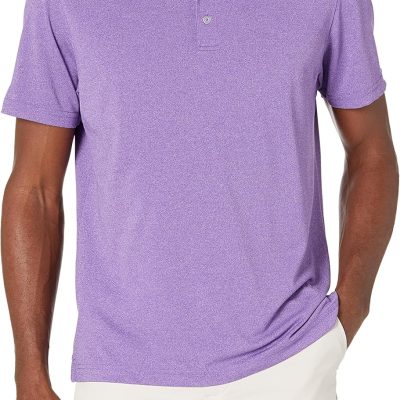Men Golf Polo Shirt, Short Sleeve, Slim-Fit, Quick-Dry